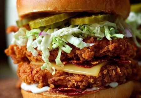 ABSENTEE-RUN CHICKEN BURGER JOINT — FOLSOM